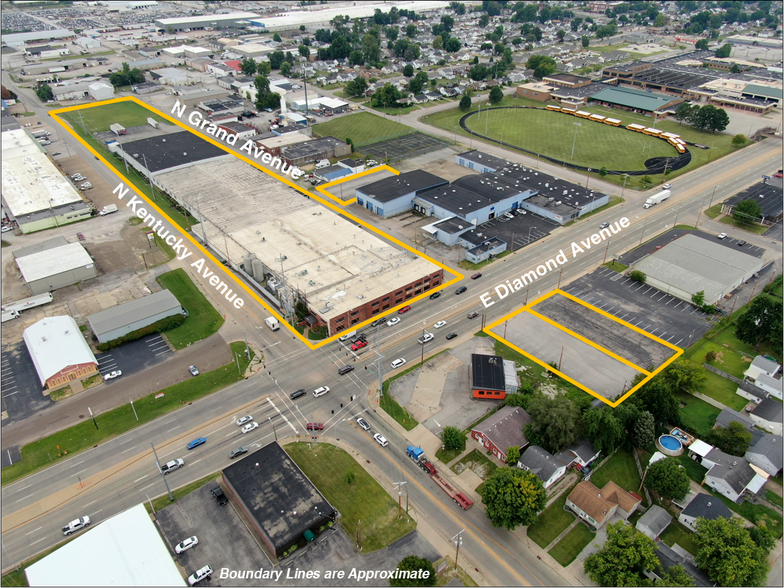 955 E Diamond Ave, Evansville, IN for lease - Aerial - Image 1 of 21