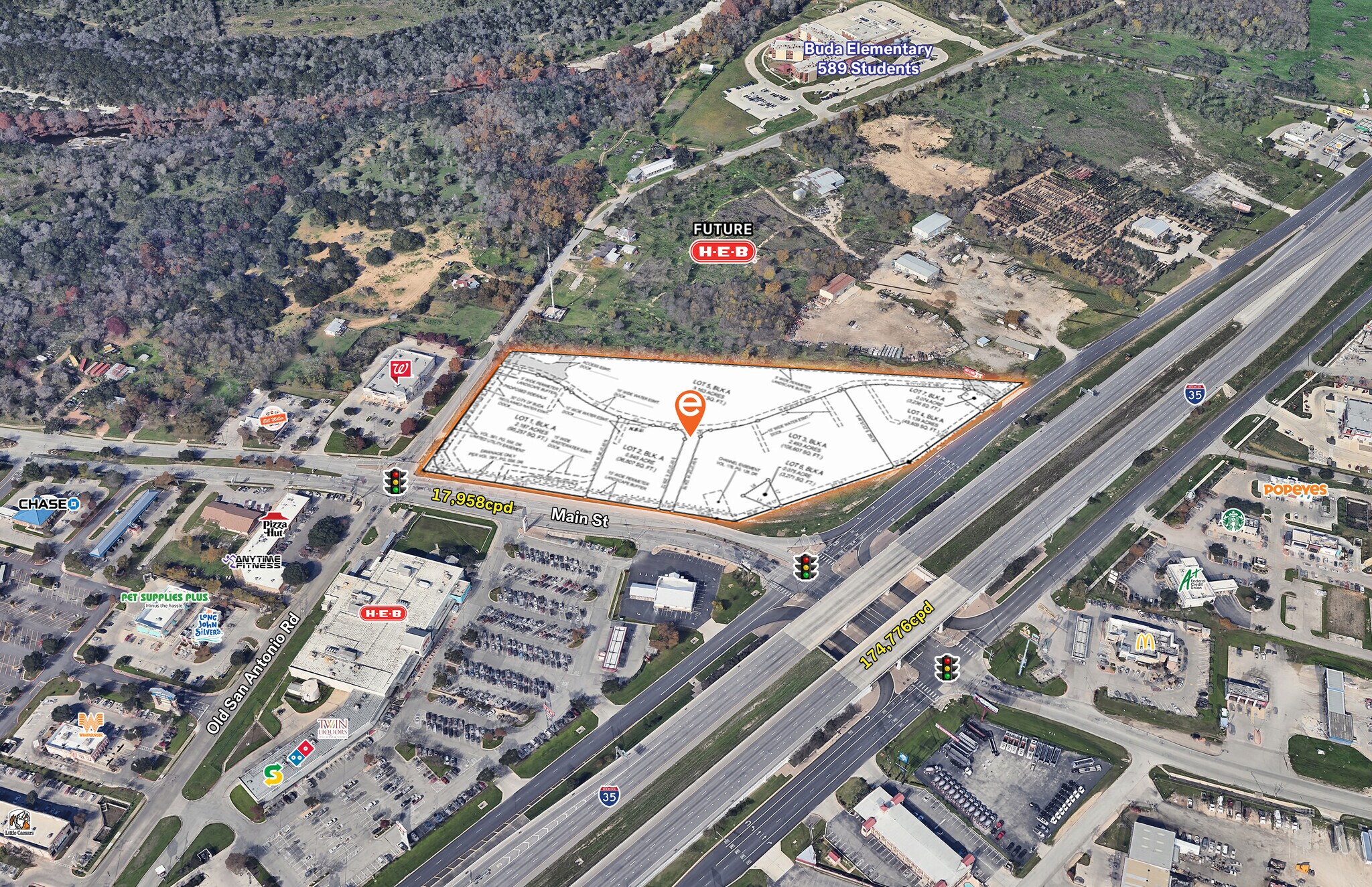 189 Main Street, Buda, TX à louer Photo principale- Image 1 de 4