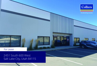 More details for 2451 S 600 W, Salt Lake City, UT - Flex for Lease