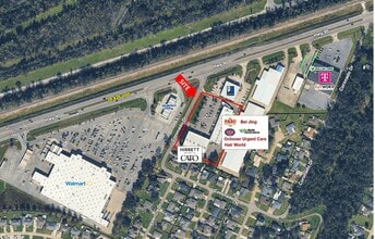 12879-12895 Hwy 90, Luling, LA - Aerial map view