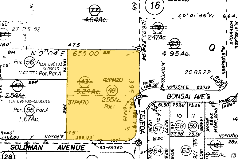 5155 Goldman Ave, Moorpark, CA à vendre - Plan cadastral - Image 2 de 21