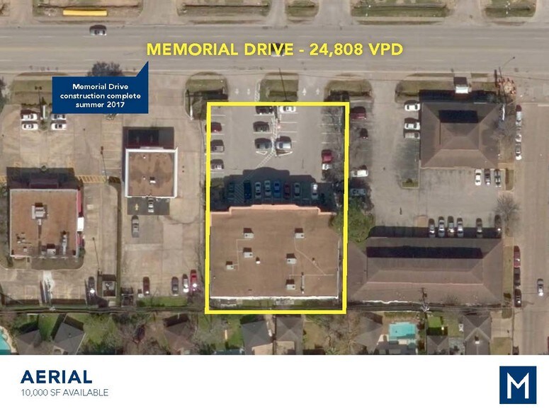 14529 Memorial Dr, Houston, TX à louer - Aérien - Image 2 de 2