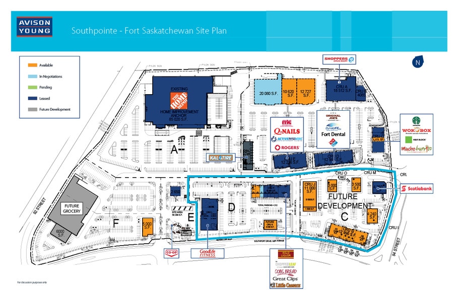 9290 Southfort Dr, Fort Saskatchewan, AB for sale - Site Plan - Image 1 of 1
