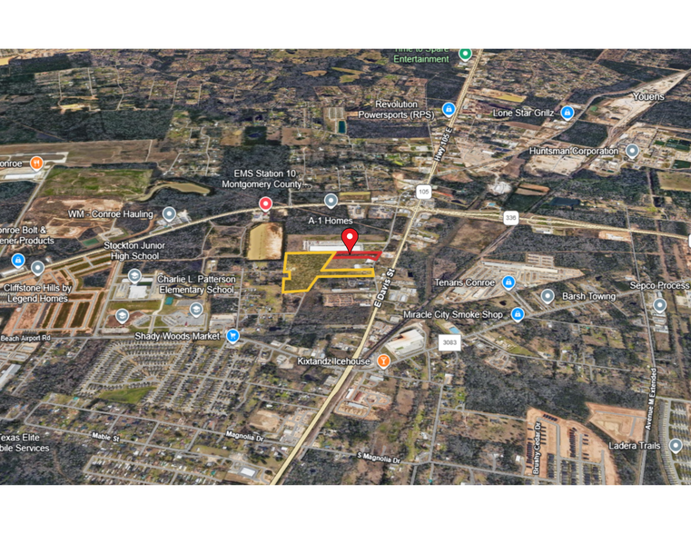 3190 Old Highway 105 E, Conroe, TX à vendre - Photo du bâtiment - Image 2 de 4