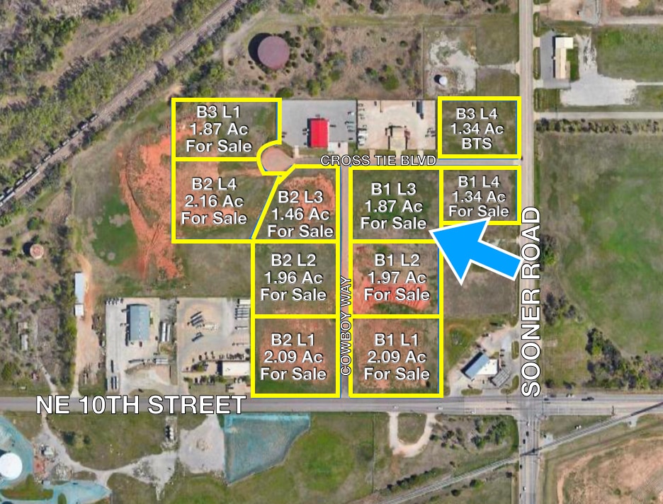 1280 Cowboy way, Oklahoma City, OK à vendre Aérien- Image 1 de 2