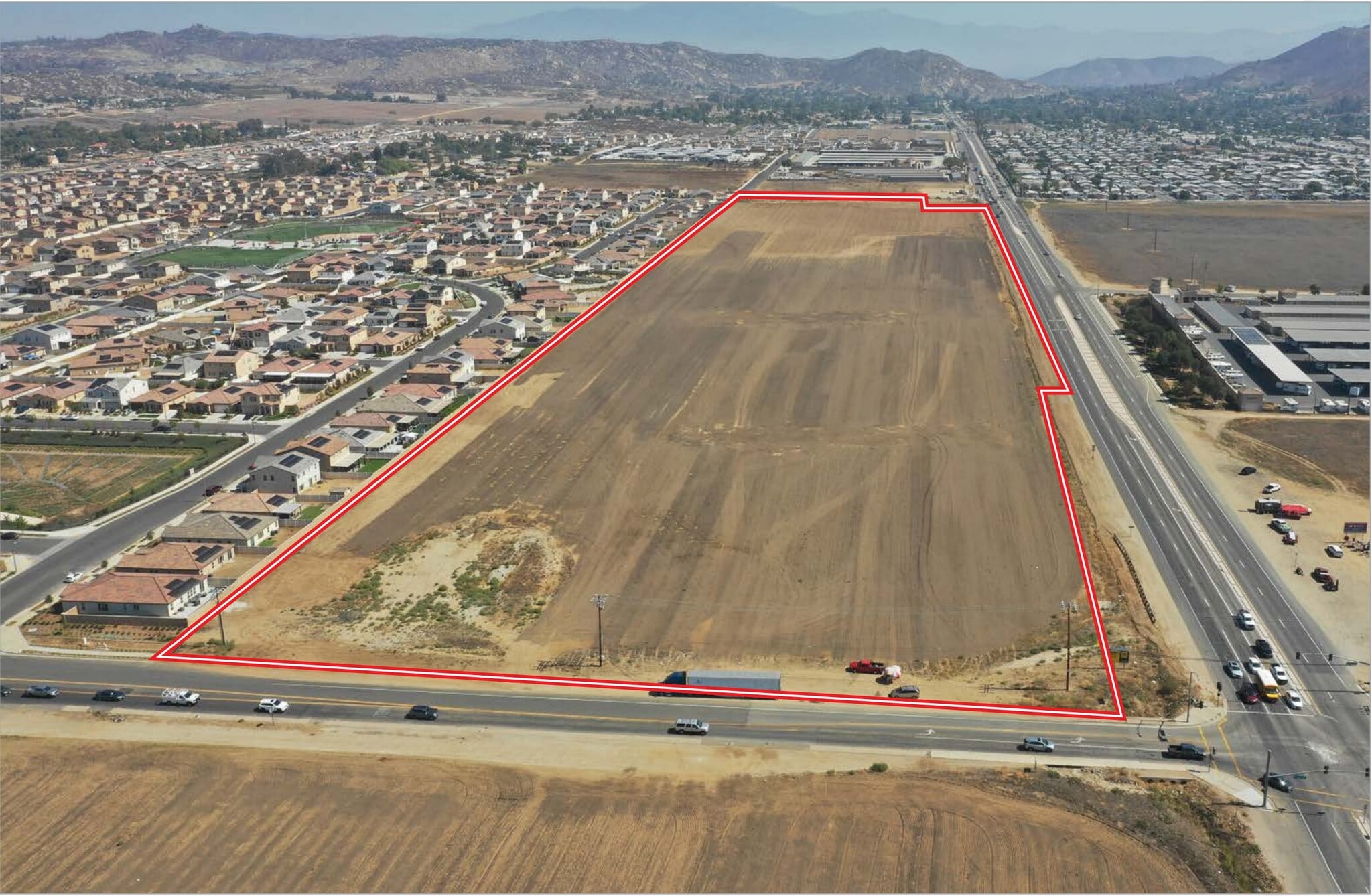 NEC Hwy 74 & Briggs Rd., Homeland, CA for sale Primary Photo- Image 1 of 7