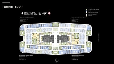 2011 Crystal Dr, Arlington, VA à louer Plan d’étage- Image 1 de 1