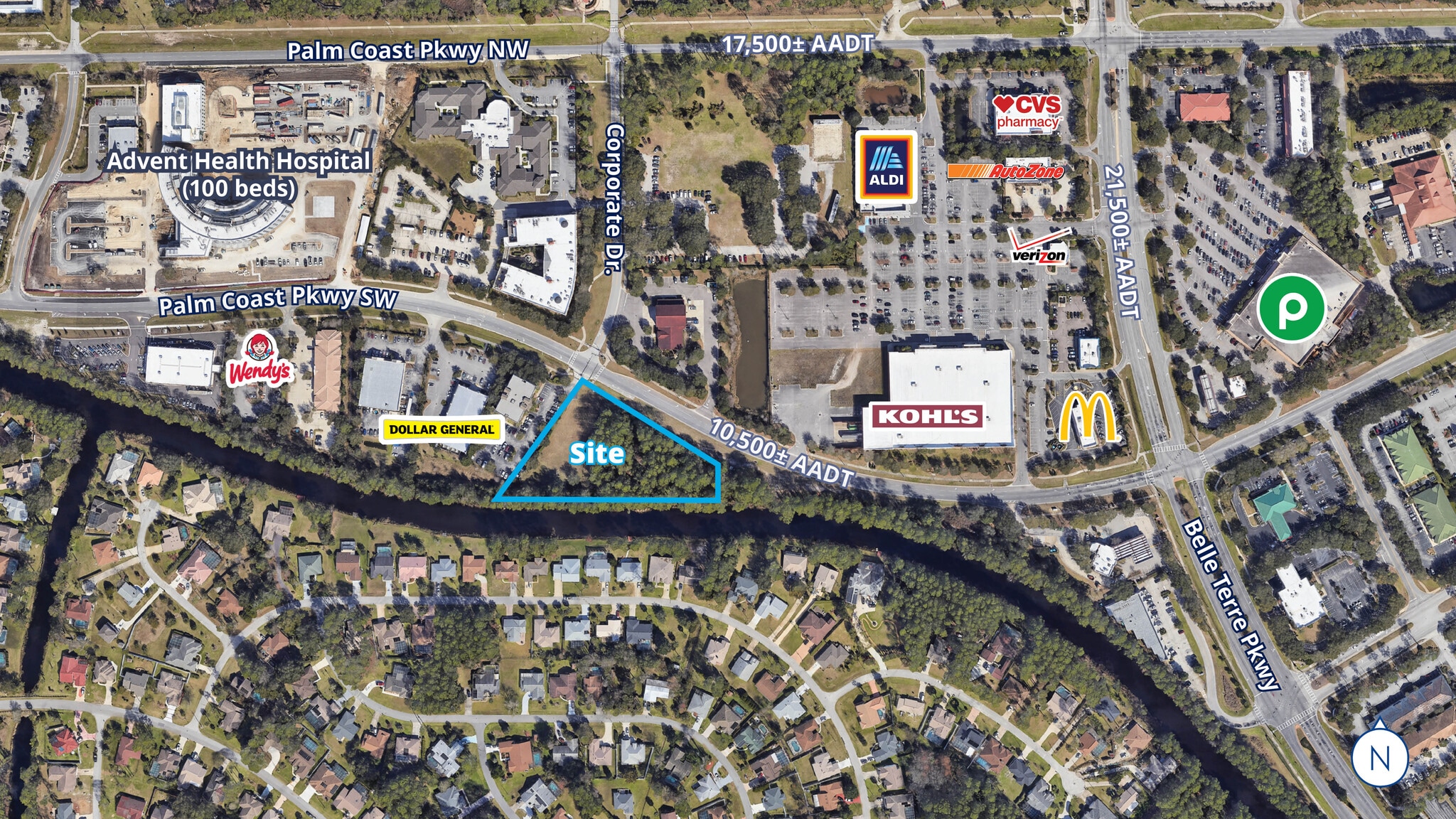 540 Palm Coast Pkwy SW, Palm Coast, FL for lease Primary Photo- Image 1 of 3