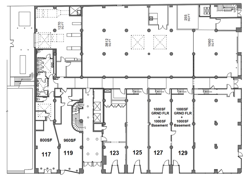 121 E 6th St, Los Angeles, CA à louer - Plan d’étage - Image 3 de 3