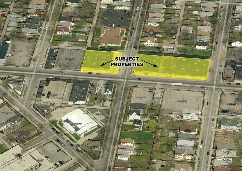 1810 W North Ave, Milwaukee, WI à vendre - Aérien - Image 2 de 4