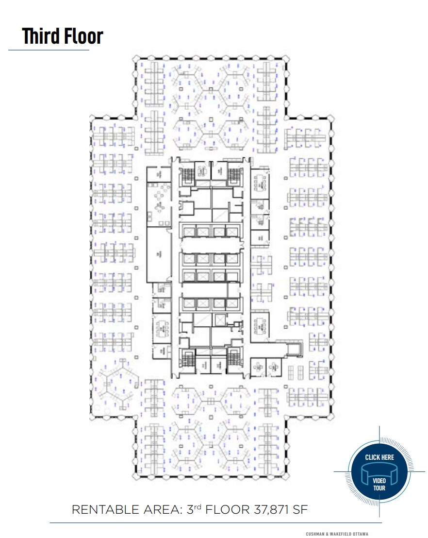 160 Elgin St, Ottawa, ON for lease Floor Plan- Image 1 of 1