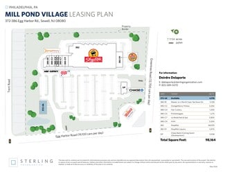 Plus de détails pour 380 Egg Harbor Rd, Sewell, NJ - Commerce de détail à louer