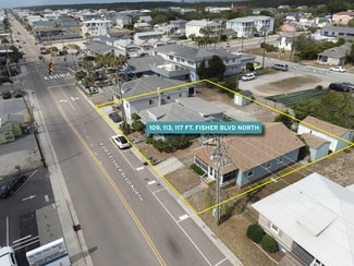 More details for 109-113 117 Fort Fisher Blvd N, Kure Beach, Kure Beach, NC - Land for Sale