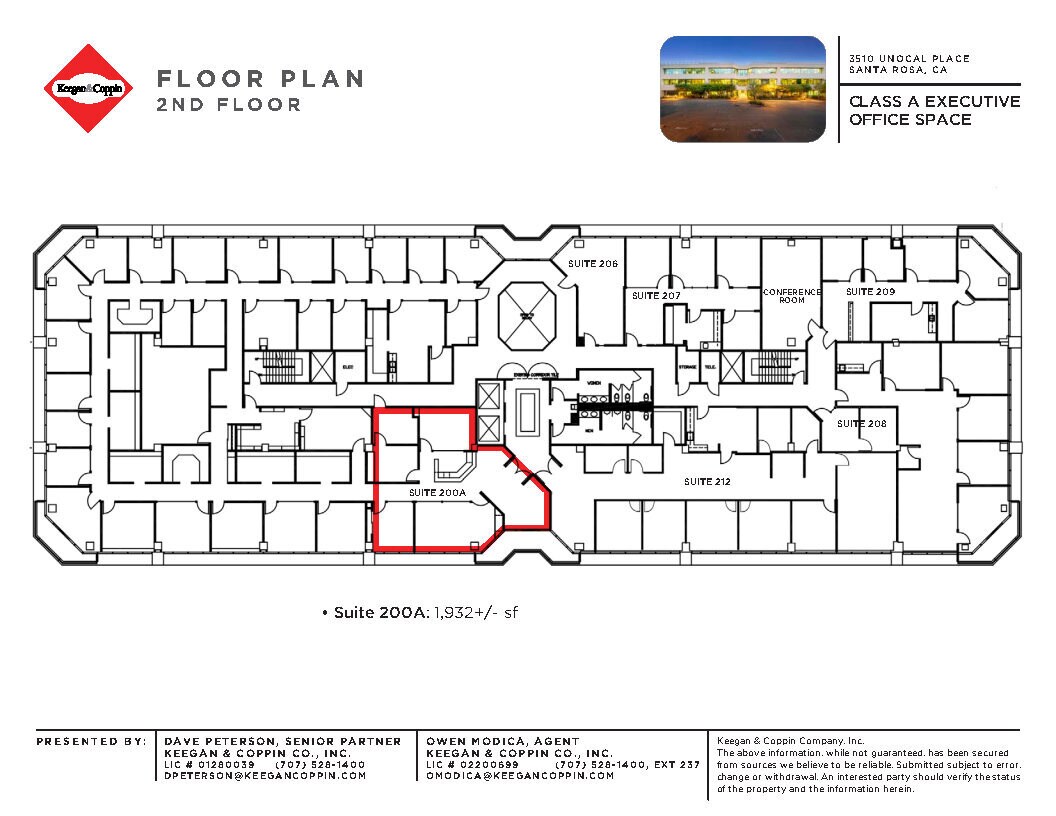 3510 Unocal Pl, Santa Rosa, CA for lease Floor Plan- Image 1 of 1