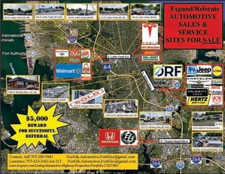 More details for Automotive Highway Properties Portfolio – Retail for Sale, Norfolk, VA