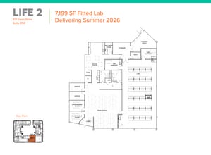 523 Davis Dr, Morrisville, NC à louer Plan d’étage- Image 2 de 2