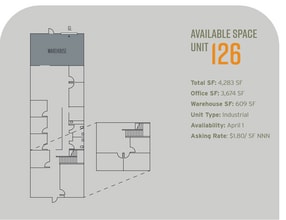 3002 Dow Ave, Tustin, CA for lease Floor Plan- Image 1 of 1
