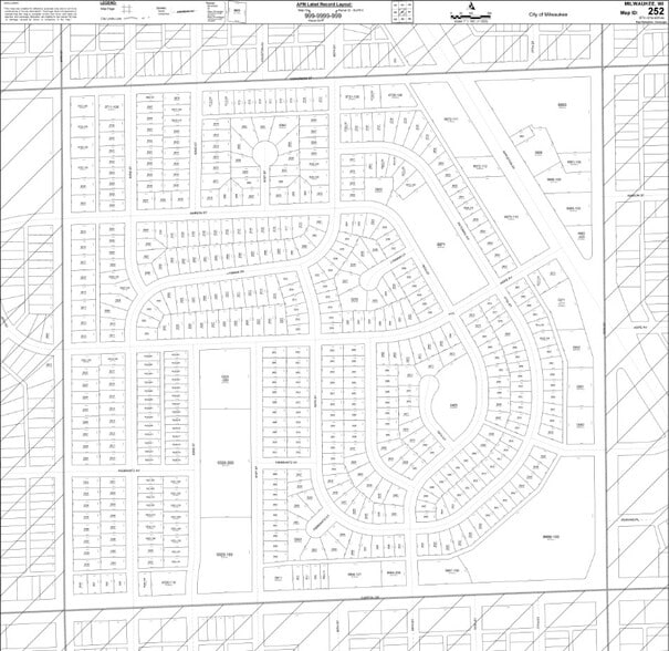 7822 W Capitol Dr, Milwaukee, WI for sale - Plat Map - Image 2 of 25