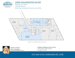 2900 Highwoods Blvd, Raleigh, NC for lease Floor Plan- Image 1 of 1