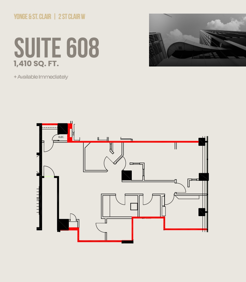 2 St Clair Av W, Toronto, ON for lease Floor Plan- Image 1 of 1