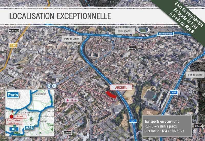 65 Avenue François Vincent Raspail, Arcueil for lease - Building Photo - Image 2 of 5