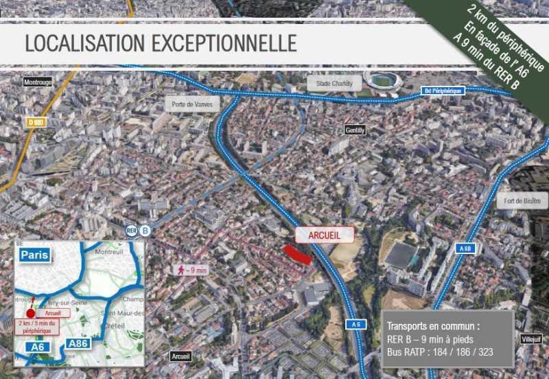 65 Avenue François Vincent Raspail, Arcueil à louer - Photo du bâtiment - Image 2 de 5