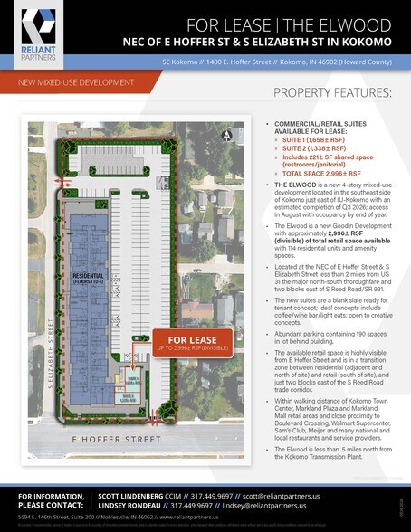 1400 E Hoffer St, Kokomo, IN à louer - Photo du bâtiment - Image 2 de 11