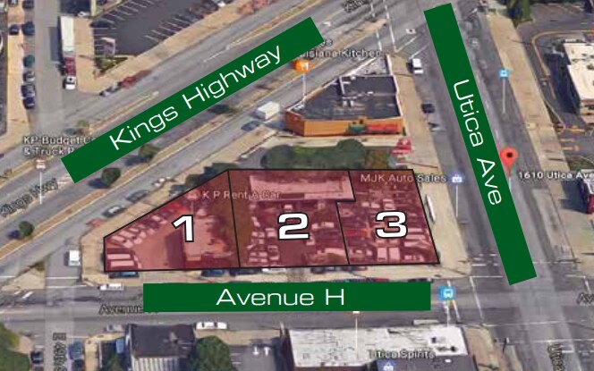 1600-1620 Utica Ave, Brooklyn, NY for lease - Aerial - Image 2 of 4