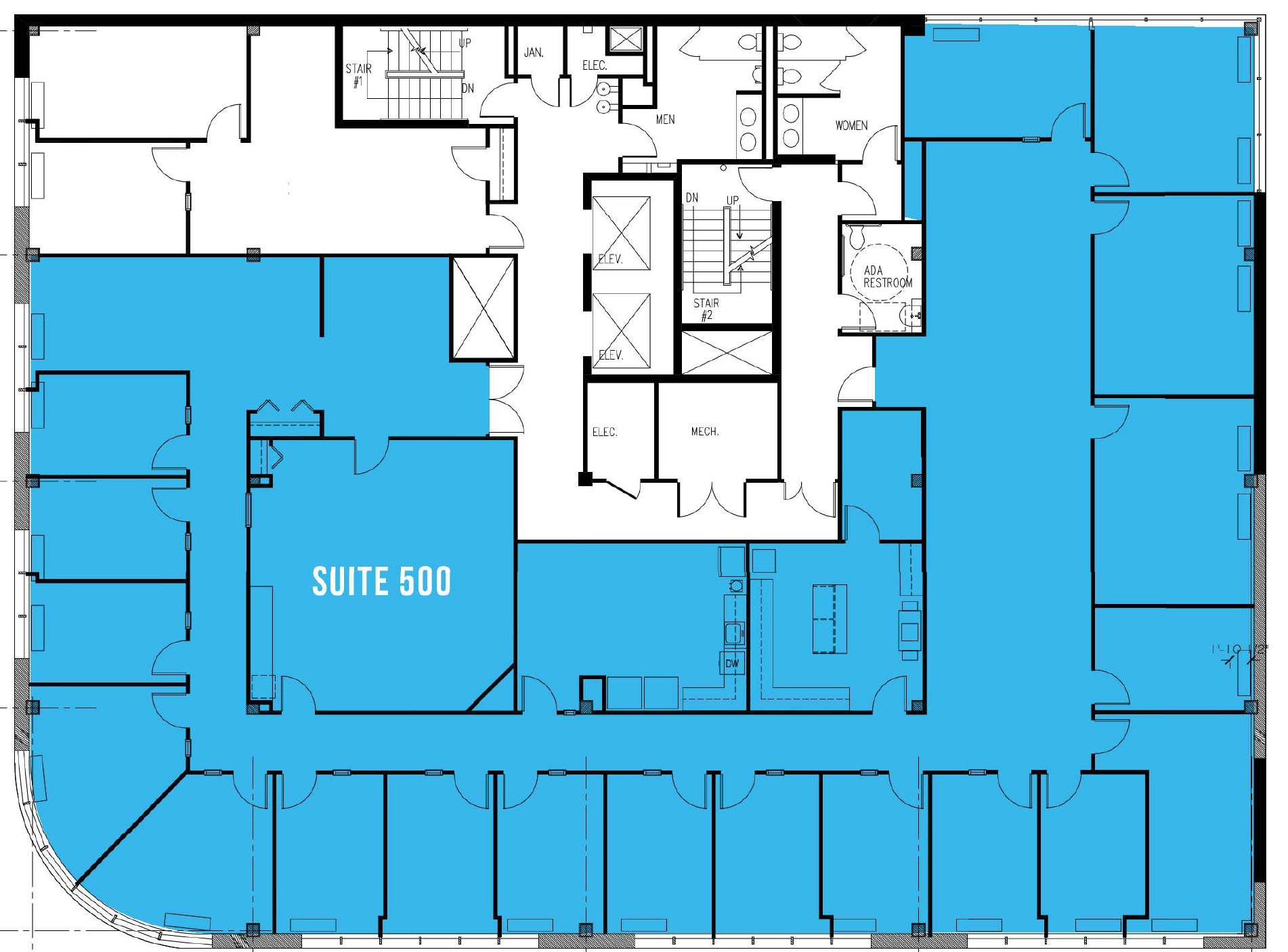 4720 Montgomery Ln, Bethesda, MD à louer Plan d’étage- Image 1 de 1