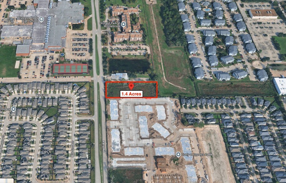 13102 Perry rd, Houston, TX à louer - Aérien - Image 2 de 3