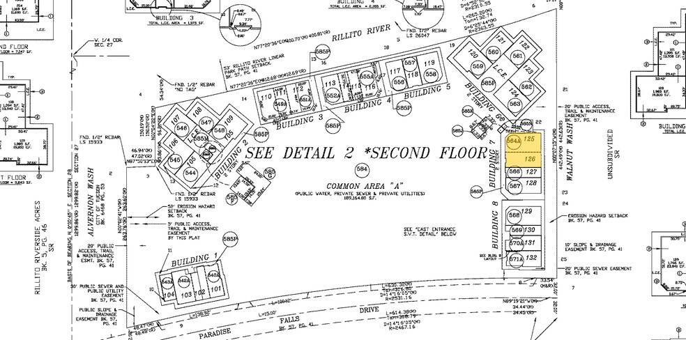 4007 E Paradise Falls Dr, Tucson, AZ à louer - Plan cadastral - Image 2 de 9