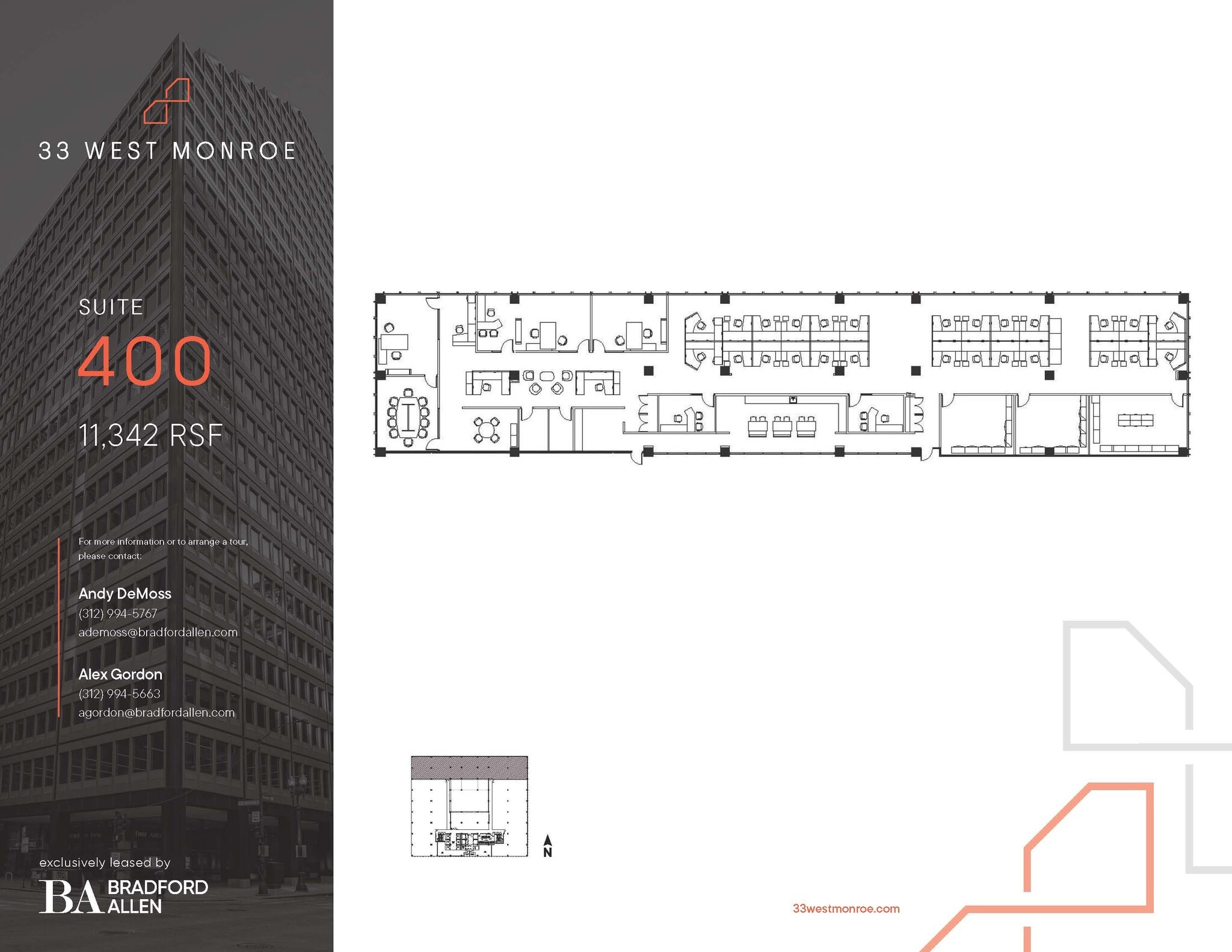 33 W Monroe St, Chicago, IL for lease Floor Plan- Image 1 of 1