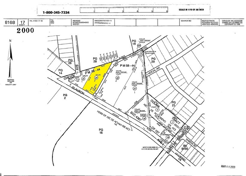 12345 Slauson Ave, Whittier, CA à vendre - Plan cadastral - Image 2 de 2