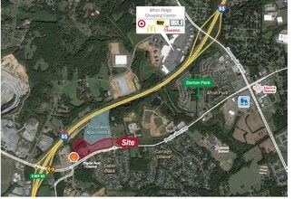 6841 Poplar Tent Rd, Concord, NC - Aerial map view - Image1