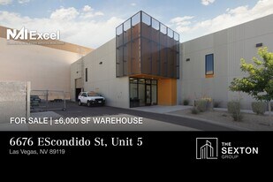 6676 Escondido St, Las Vegas NV - Entrepôt