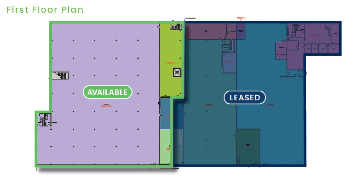 5055 W Lexington St, Chicago, IL for lease Floor Plan- Image 1 of 2