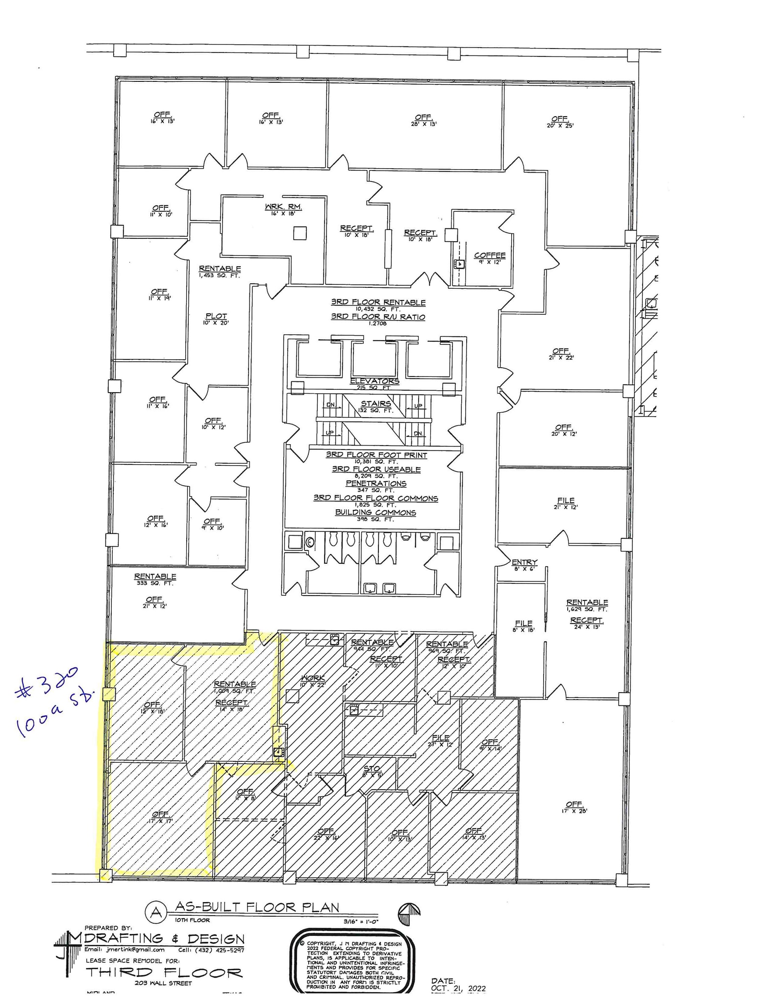 201-203 W Wall St, Midland, TX à louer Photo intérieure- Image 1 de 1