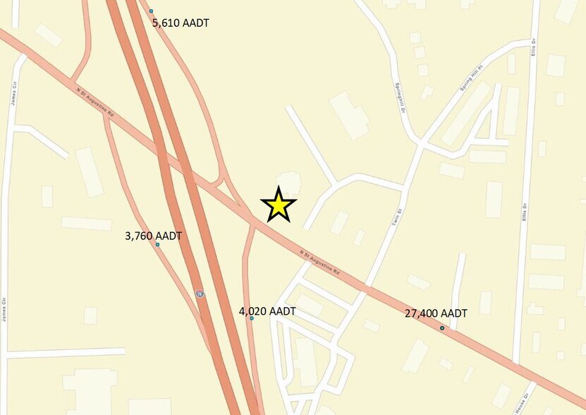 1307 N St Augustine Rd, Valdosta, GA à vendre - Photo du bâtiment - Image 3 de 6