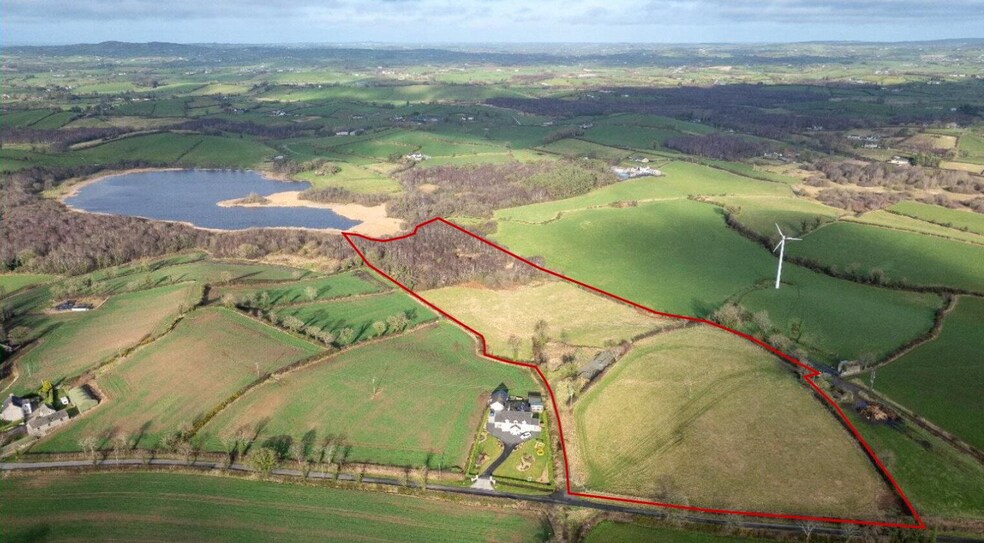 80 School Rd, Banbridge à vendre - Aérien - Image 3 de 3