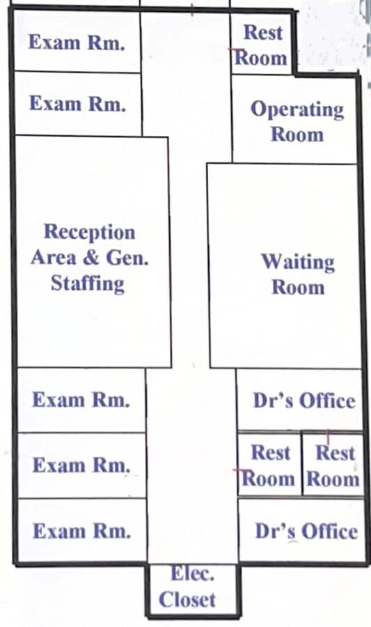 3709 W Hamilton Ave, Tampa, FL 33614 - Unit 7 & 8 -  - Floor Plan - Image 1 of 17