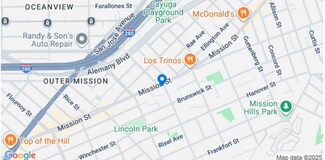 Plus de détails pour 5805 Mission St, San Francisco, CA - Commerce de détail à louer