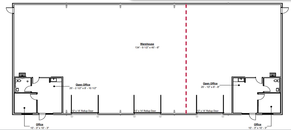 7532 County Road 202, McKinney, TX for lease Floor Plan- Image 1 of 3