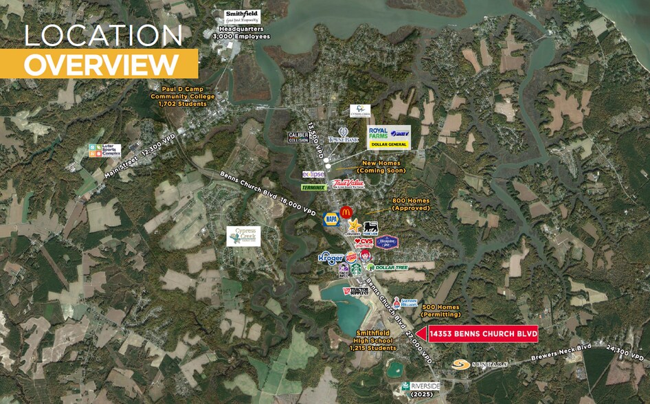 14353 Benns Church Blvd, Smithfield, VA à louer - Photo du bâtiment - Image 3 de 3