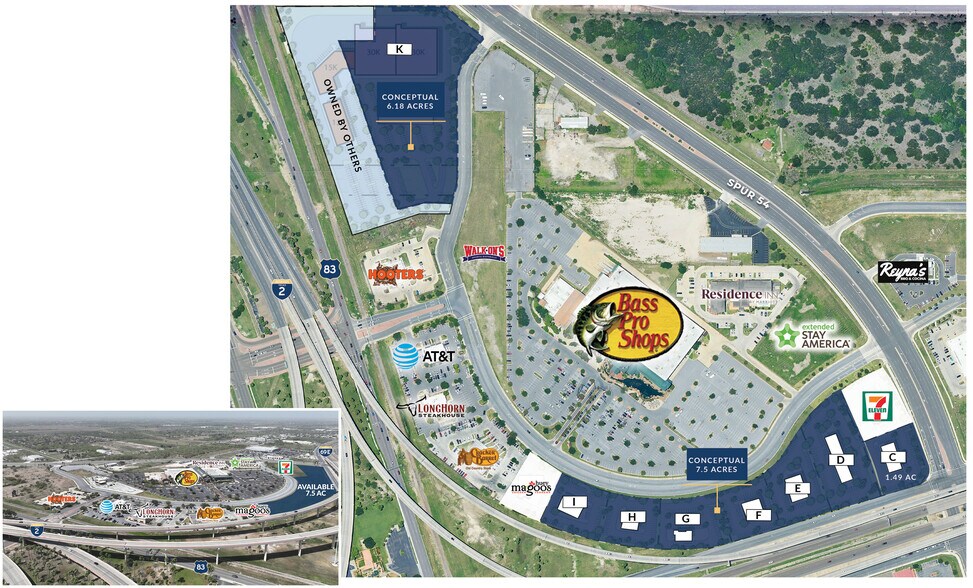 US Highway 83, Harlingen, TX à louer - Photo du bâtiment - Image 2 de 3