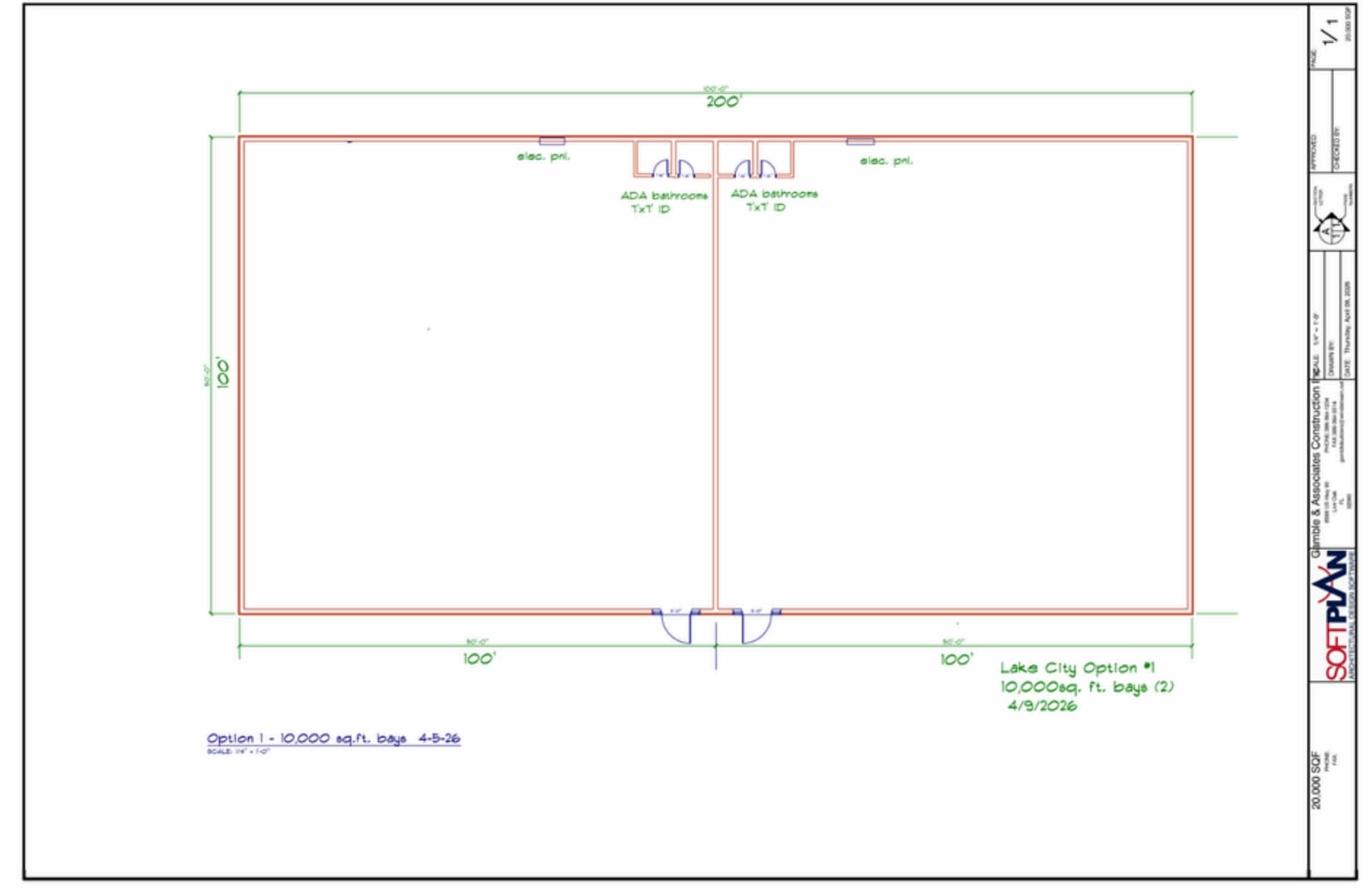 8588 US Highway 90, Live Oak, FL à vendre Plan d’étage- Image 1 de 2