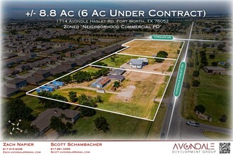 1714 Avondale Haslet Rd, Haslet, TX - Aérien  Vue de la carte - Image1