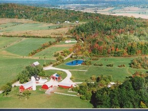 640 Orchard Dr, Bridport, VT - aerial  map view