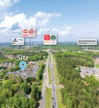 17228 Lancaster Hwy, Charlotte, NC - AERIAL map view