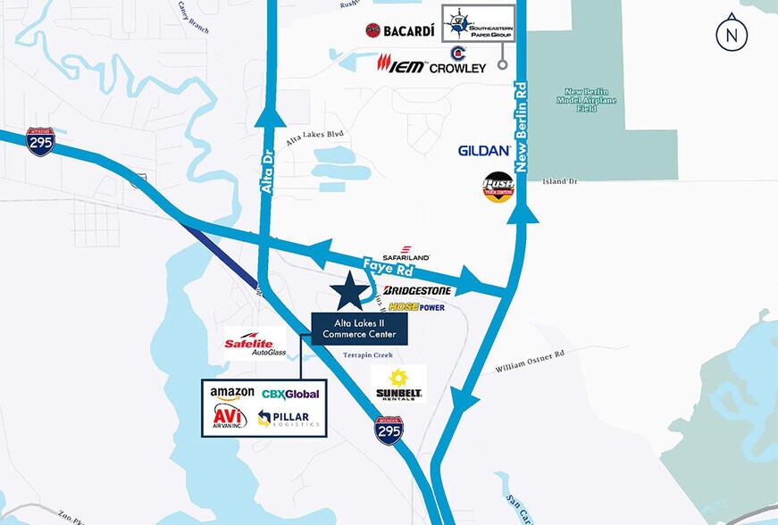 11096 Cabot Commerce Cir, Jacksonville, FL à louer - Photo du bâtiment - Image 2 de 3