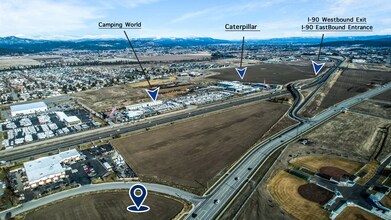 19551 E Appleway Ave, Liberty Lake, WA - AÉRIEN Vue de la carte - Image1